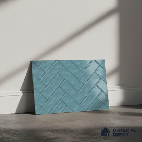 Budget Friendly Subway Wall Tile Value For Money TL 06241 18 x 12 inch - Ceramic Glossy Finish -7 mm | Suitable for Kitchen & Bathroom