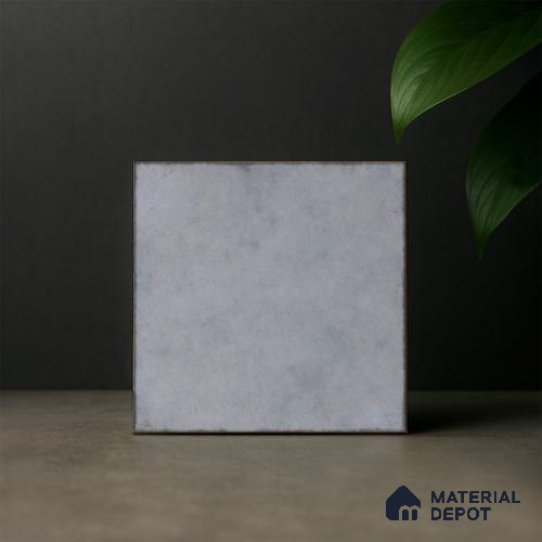 Subway Wall & Floor Tile TL 05255 Silonite Minerva Plain 8 x 8 inch Vitrified Matte Finish - 8 mm | Suitable for Accent / Feature Walls, Bathroom, Kitchen Wall & Backsplashes | Please Expect a Slight Variation of Pattern