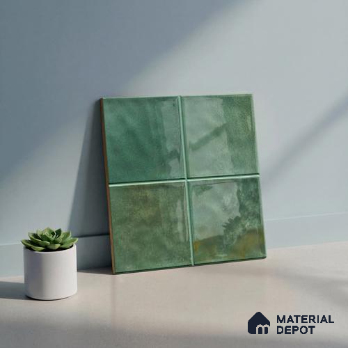 Subway  Wall Tile TL 06336 B  Strixtone 12 inch x 12 inch Ceramic Glossy Finish - 9.5 mm | Suitable for Accent / Feature Walls, Bathroom, Kitchen Wall & Backsplashes | Please Expect a Slight Variation of Pattern