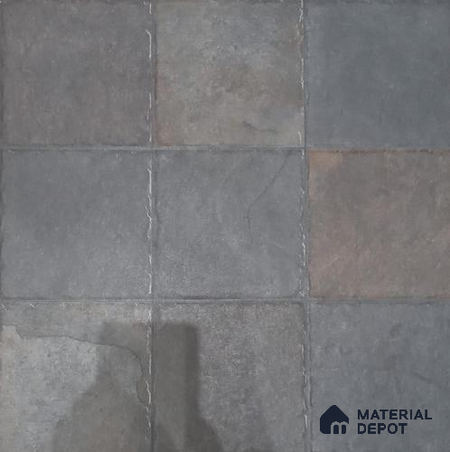 TL 05527 Rustic Box 400x400 mm Matte Finish Digital Parking Tile - 12 mm | Pattern Alignment May Vary | 2-3 mm Spacer is Mandatory