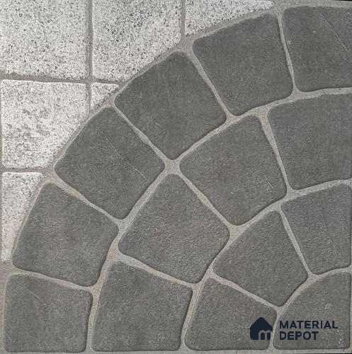 TL 04734 Natural Rustic Matte Finish 400x400 mm Digital Parking Tile - 12 mm | Pattern Alignment May Vary | 2-3 mm Spacer is Mandatory
