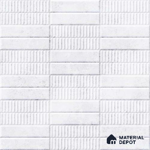 Wall Tile TL 07865 B Grand Milky 1 ft x 1 ft Ceramic Glossy Finish - 9.5 mm | Suitable for Kitchen, Bathroom & Balcony Walls