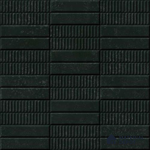 Wall Tile TL 07865 C Grand Black 1 ft x 1 ft Ceramic Glossy Finish - 9.5 mm | Suitable for Kitchen, Bathroom & Balcony Walls
