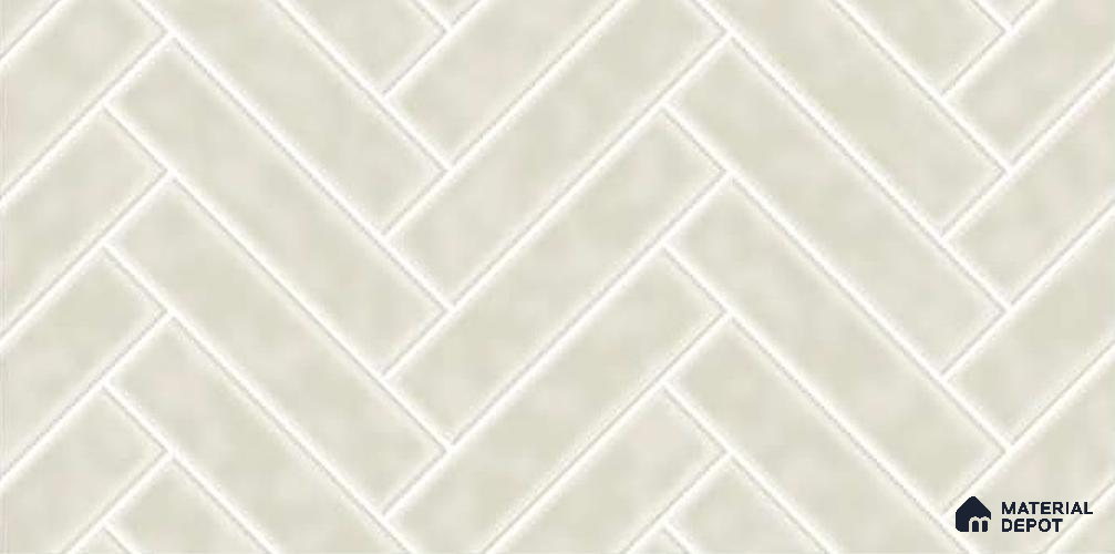 Wall Tile TL 07867 D Lime Glimmer 2 ft x 1 ft Ceramic Glossy Finish - 9 mm | Suitable for Kitchen, Bathroom & Balcony Walls | Please Expect a Slight Variation of Pattern