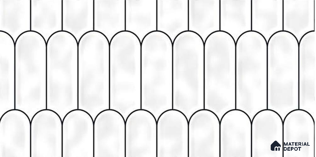 Wall Tile TL 07866 E Midnight Echo 2 ft x 1 ft Ceramic Glossy Finish - 9 mm | Suitable for Kitchen, Bathroom & Balcony Walls | Minimum 2-3 mm Spacer Mandatory for Installation | Please Expect a Slight Variation of Pattern