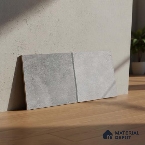 Stone Look Floor Tile TL 10431 Slate Stone Azure-A 2 ft x 1 ft Matte Finish Vitrified Tile - 12 mm | Suitable For living Room, Bedroom, Bathroom