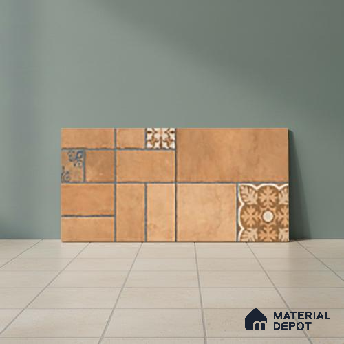 Stone Look Floor Tile TL 10380 K Aspire Oro 2 ft x 1 ft Matte Finish Vitrified Tile - 12 mm | Suitable For living Room, Bedroom, Bathroom