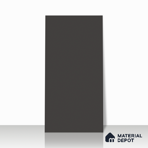 Black Plain Floor & Wall Tile TL 07428 I  Royal Elemento Black 4 ft x 2 ft Full Body Vitrified Matte Finish - 9 mm |  Suitable for Living Room, Bedroom, Bathroom