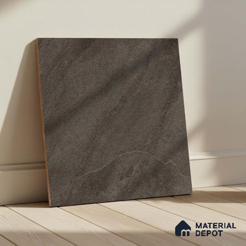 Stone Floor Tile TL 10479 20 inch x 20 inch - Vitrified Matte Finish -12 mm | Suitable for Parking, Balcony & Terrace | Pattern Alignment May Vary | 2-3 mm Spacer is Mandatory