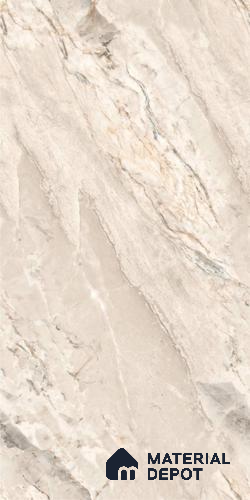 Endless Marble Floor & Wall Tile TL 10115 Argenta Crema 4 ft x 2 ft Glossy Finish Vitrified Tile - 9 mm | 6 random design | Suitable For Living Room, Bedroom, Bathroom