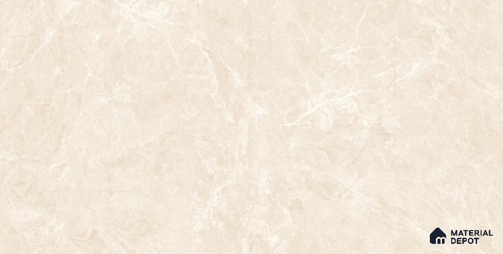 Floor & Wall Tile TL 07878 Spiga Crema 4 ft x 2 ft Vitrified High Gloss Finish - 9 mm | Suitable for Living Room, Bedroom & Dining