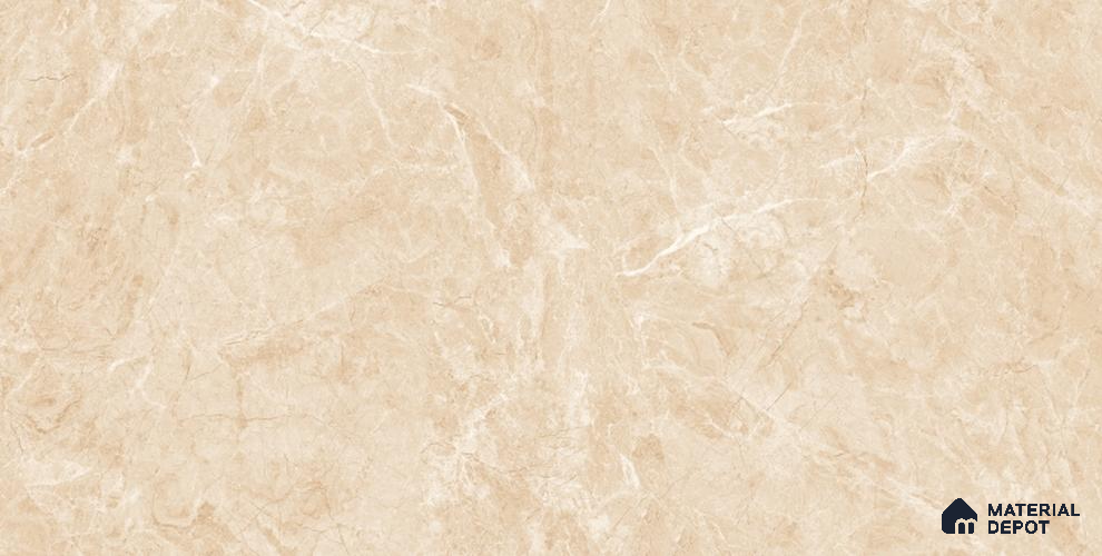 Floor & Wall Tile TL 07878 B Spiga Beige 4 ft x 2 ft Vitrified High Gloss Finish - 9 mm | Suitable for Living Room, Bedroom & Dining