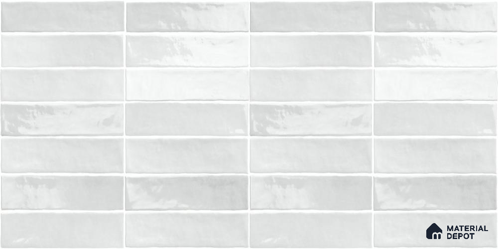 Floor & Wall Tile TL 07854 Subway Grey 4 ft x 2 ft Vitrified Matte Finish - 9 mm | Suitable for Kitchen, Bathroom & Dining Area