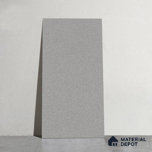 Grey Cement  Tile TL 08773 B  Royal Finestone Gris 4 ft x 2 ft Full Body Vitrified Carving Matte Finish - 9 mm |  Suitable for Living Room, Bedroom, Bathroom