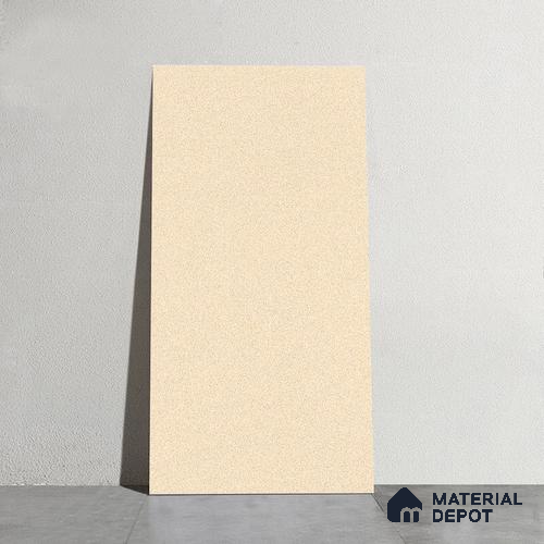 Cream Cement  Tile TL 08773 C  Royal Finestone Crema 4 ft x 2 ft Full Body Vitrified Carving Matte Finish - 9 mm |  Suitable for Living Room, Bedroom, Bathroom