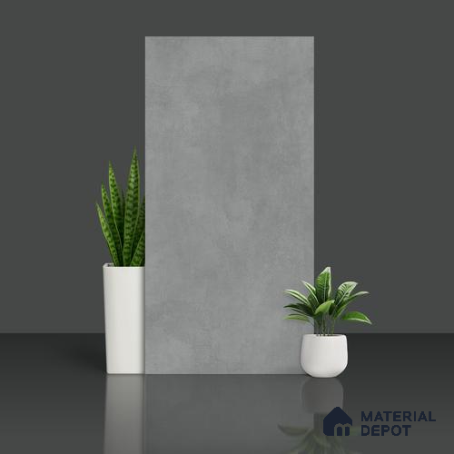 Black Stone  Tile TL 08762 B  Royal Matrix Grigio 4 ft x 2 ft Vitrified Carving Matte Finish - 9 mm | 3 Random Design | Suitable for Living Room, Bedroom, Bathroom