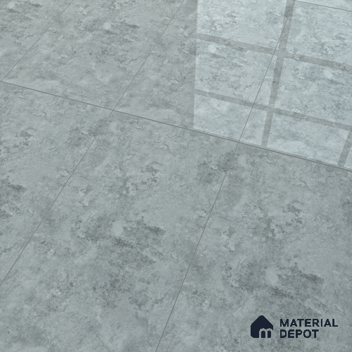 Grey Marble Floor & Wall Tile TL 07457 B Gravier Royal Sigma Verde 4 ft x 2 ft Vitrified High Gloss Finish - 9 mm | Seamless 5 | Suitable for Living Room, Bedroom, Bathroom
