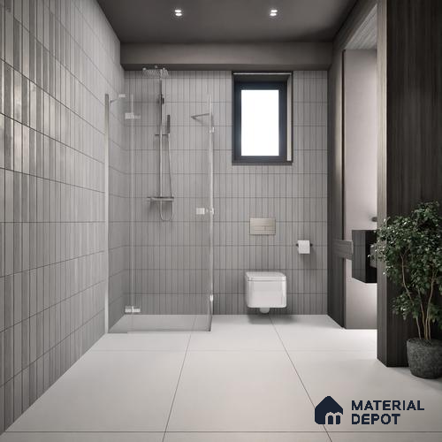 White Plain Floor & Wall Tile TL 07442  Royal Sucre White 4 ft x 2 ft Vitrified Sugar Finish - 9 mm |  Suitable for Living Room, Bedroom, Bathroom