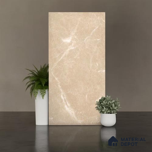 Marble Look Wall Tile TL 10570 SHG Craft Emil Thunder 4 ft x 2 ft Matte Finish Vitrified Tile - 9 mm | Suitable For living Room, Bedroom, Bathroom