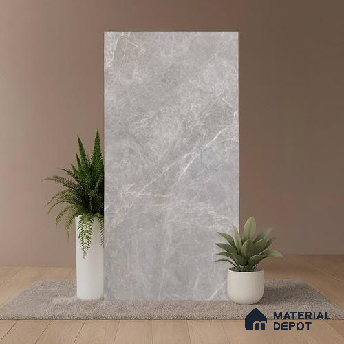 Marble Look Wall Tile TL 10565 Craft Decota Choco 4 ft x 2 ft Matte Finish Vitrified Tile - 9 mm | Suitable For living Room, Bedroom, Bathroom