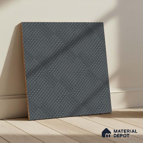 Patterned Look Parking Tile TL 08430  1.6 ft x 1.6 ft Vitrified Matte Finish - 12 mm | Pattern Alignment May Vary | 2-3 mm Spacer is Mandatory
