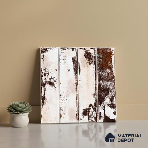 Moroccan Tile TL 08356 Artefic 203 1 ft x 1 ft Ceramic Matte Finish - 10 mm | Please Expect a Slight Variation of Pattern