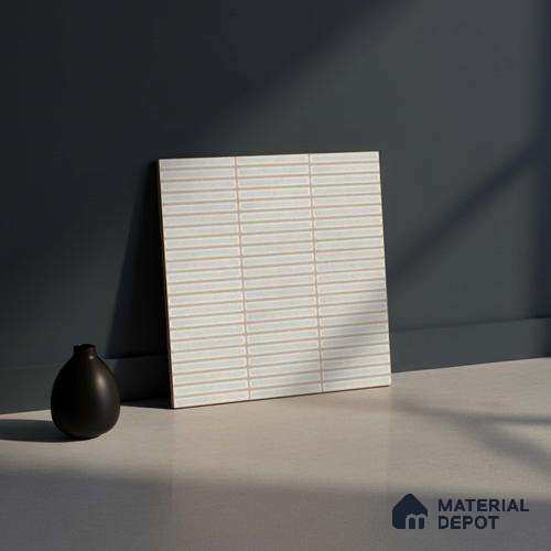 Faux Subway Look Wall Tile TL 08140 D Sitagon Mint 1 ft x 1 ft Ceramic Matte Finish - 10 mm | Please Expect a Slight Variation of Pattern