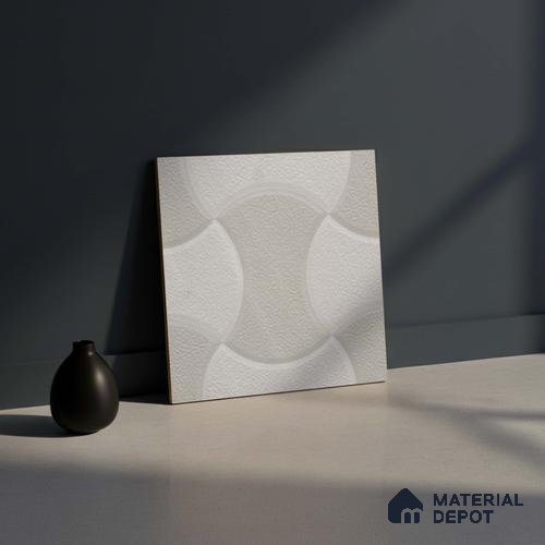 Stone Floor Tile TL 10171 Dorato Grigio 1 ft x 1 ft  Ceramic Matte Finish - 9 mm | Please Expect a Slight Variation of Pattern