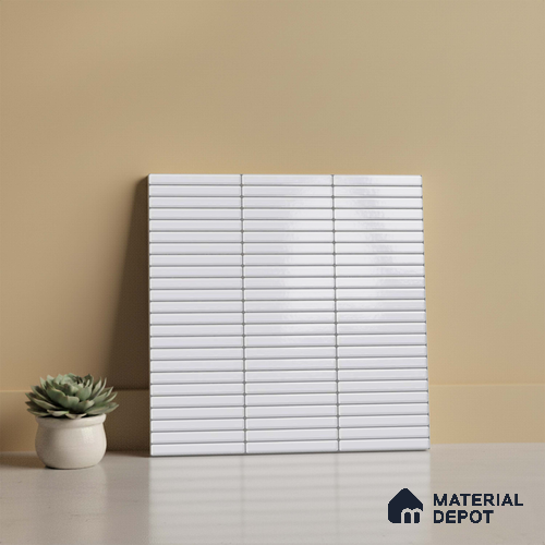 Subway Tile TL 09646 Kitkate 204 12 x 12 inch Ceramic Glossy Finish - 9 mm | Please Expect a Slight Variation of Pattern
