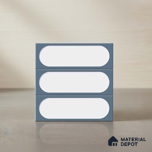 Subway Tile TL 09649 C Capsale 207 Decor 12 x 12 inch Ceramic Matte Finish - 9 mm | Please Expect a Slight Variation of Pattern