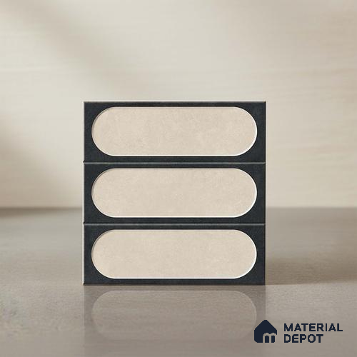Subway Tile TL 09649 D Capsale 210 Decor 12 x 12 inch Ceramic Matte Finish - 9 mm | Please Expect a Slight Variation of Pattern