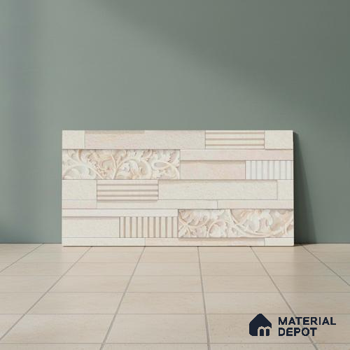 Stacked Stone Tile TL 08306 Extent 01 2 ft x 1 ft Ceramic Matte Finish - 10 mm