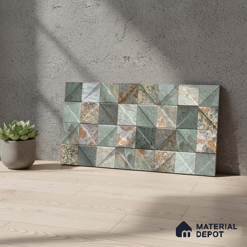 Stacked Stone Tile TL 08311 Porsche 12 2 ft x 1 ft Ceramic Matte Finish - 10 mm