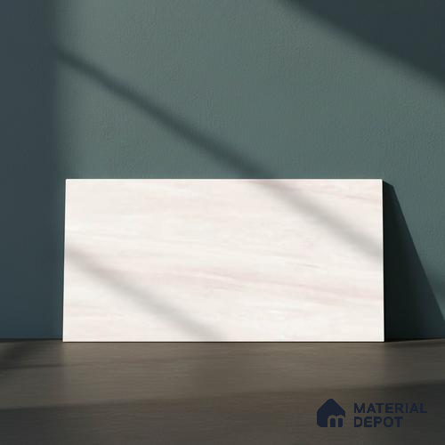 Stone Wall Tile TL 09743 2 ft x 1 ft Ivory Ceramic Matte Finish Light Tile - 9 mm | Ideal for Bathroom, Kitchen