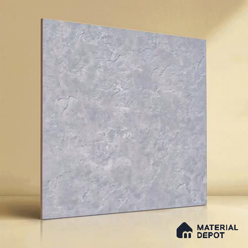Stone Look Floor Tile TL 07671 B Gris Meta Stone 2 ft x 2 ft Matte Finish Vitrified Tile - 9 mm | 10 Random Design | Suitable For Living Room, Dining & Patio