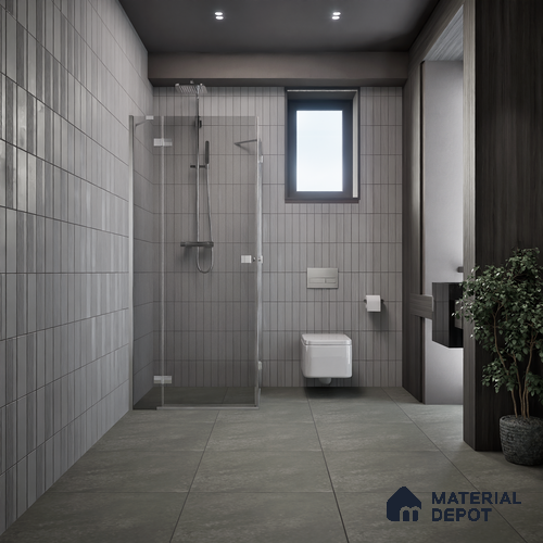 Stone Look Floor Tile TL 11016 D Interno Aura 2 ft x 2 ft Matte Finish Vitrified Tile - 9 mm | 4 Random Design | Suitable For Living Room, Dining & Patio
