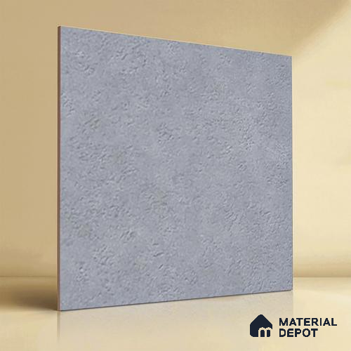 Cement Look Floor Tile TL 07621 Iron Anchorage 2 ft x 2 ft Matte Finish Vitrified Tile - 9 mm | 6 Random Design | Suitable For Living Room, Bedroom & Dining