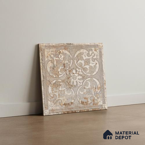 Stone Look TL 10357 D Anti Skid Tile Floor Tile 1 ft x 1 ft Vitrified Matte Finish - 12 mm