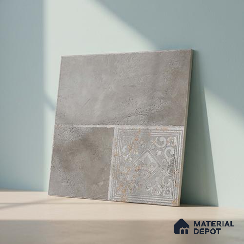 Stone Look TL 10357 G Anti Skid Tile Floor Tile 2 ft x 2 ft Vitrified Matte Finish - 12 mm