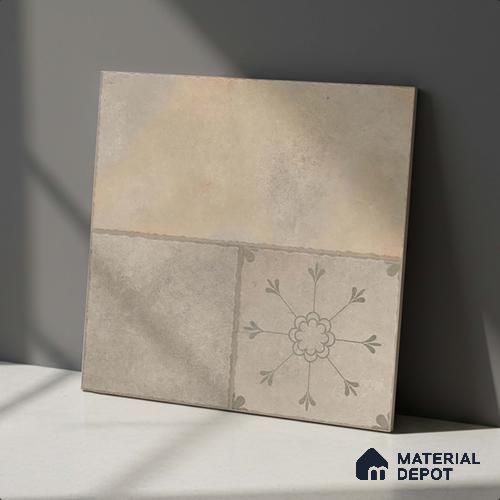 Stone Look TL 10366 D Anti Skid Tile Floor Tile 2 ft x 2 ft Vitrified Matte Finish - 12 mm