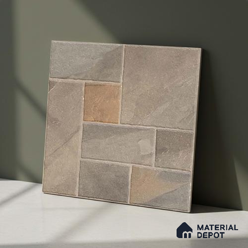 Stone Look TL 10364 B Anti Skid Tile Floor Tile 2 ft x 2 ft Vitrified Matte Finish - 12 mm