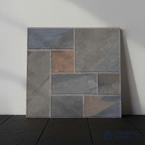 Stone Look TL 10364 D Anti Skid Tile Floor Tile 2 ft x 2 ft Vitrified Matte Finish - 12 mm