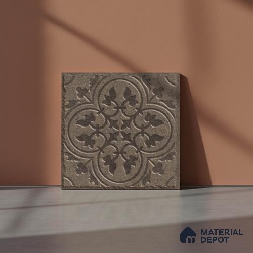 Stone Look TL 10358 D Anti Skid Tile Floor Tile 1 ft x 1 ft Vitrified Matte Finish - 12 mm