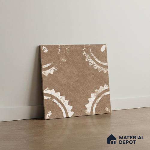 Stone Look TL 10371 D Anti Skid Tile Floor Tile 1 ft x 1 ft Vitrified Matte Finish - 12 mm