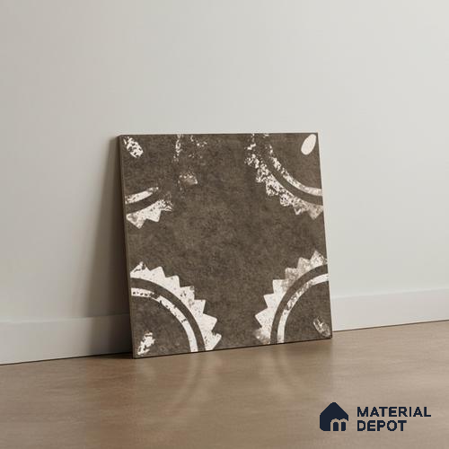 Stone Look TL 10371 H Anti Skid Tile Floor Tile 1 ft x 1 ft Vitrified Matte Finish - 12 mm
