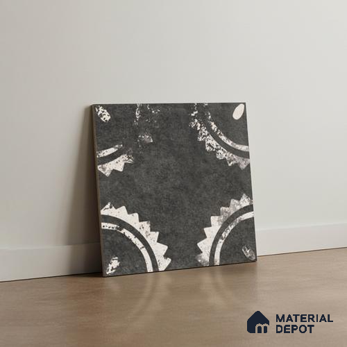 Stone Look TL 10371 T Anti Skid Tile Floor Tile 1 ft x 1 ft Vitrified Matte Finish - 12 mm