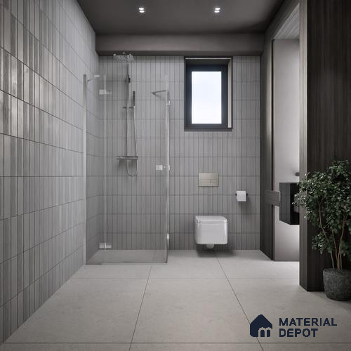 Plain Solids Tile TL 07640 E Ghost Ash 4 ft x 2 ft Full Body Vitrified Matte Finish - 9 mm | 4 Random Design | Image 06