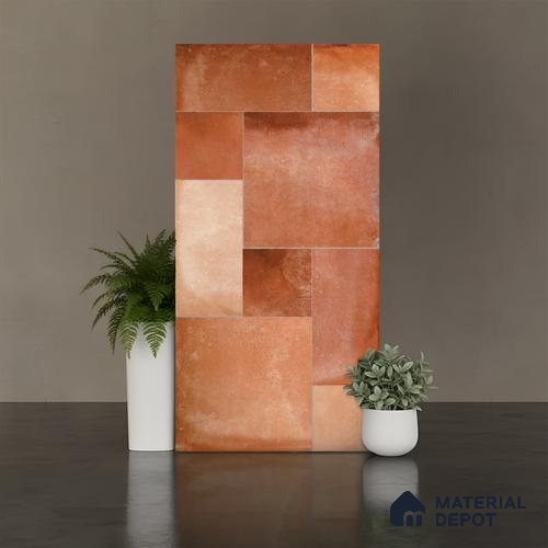 Floor Tile TL 10344 B Legacy Cotto 4 ft x 2 ft Vitrified Matte Finish Tile - 11 mm | Suitable For Kitchen, Bathroom Walls and Backsplashes