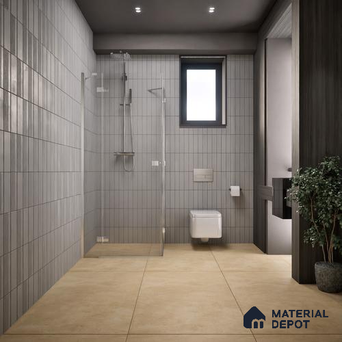 Cement Wall & Floor Tile TL 07612 F Cotto Sand 4 ft x 2 ft GVT Vitrified Matte Finish - 9 mm