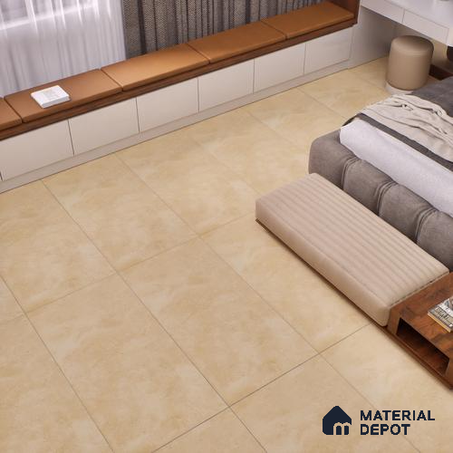 Cement Wall & Floor Tile TL 07612 F Cotto Sand 4 ft x 2 ft GVT Vitrified Matte Finish - 9 mm